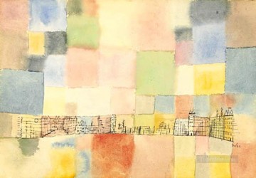 Paul Klee Painting - Neuer Stadtteil in M Paul Klee